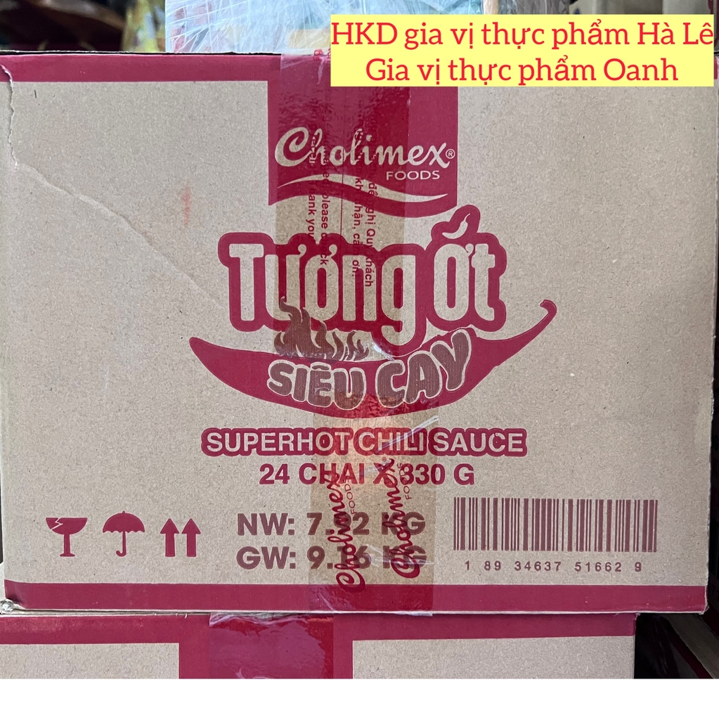(Thùng 24) Tương ớt siêu cay-Cholimex