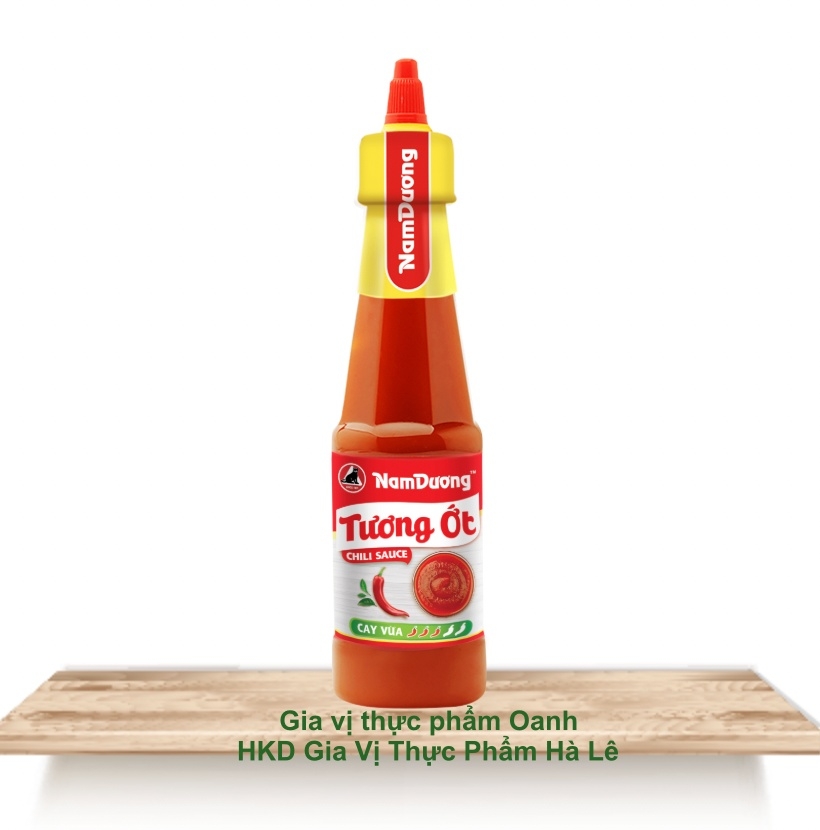 (Thùng) Tương Ớt Nam Dương Cay Vừa 10gr/ 255gr/ 2.1kg