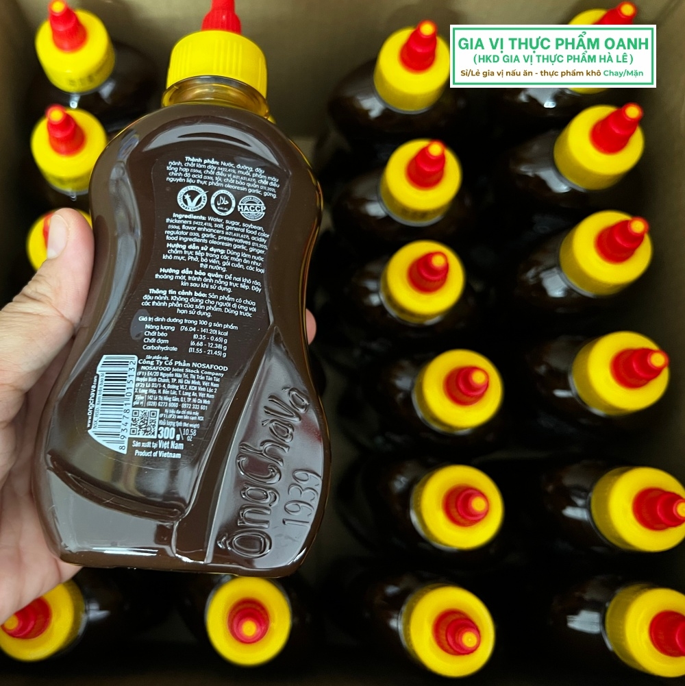 (Thùng 24) Tương đen dẹp 300gr Ông Chà Và