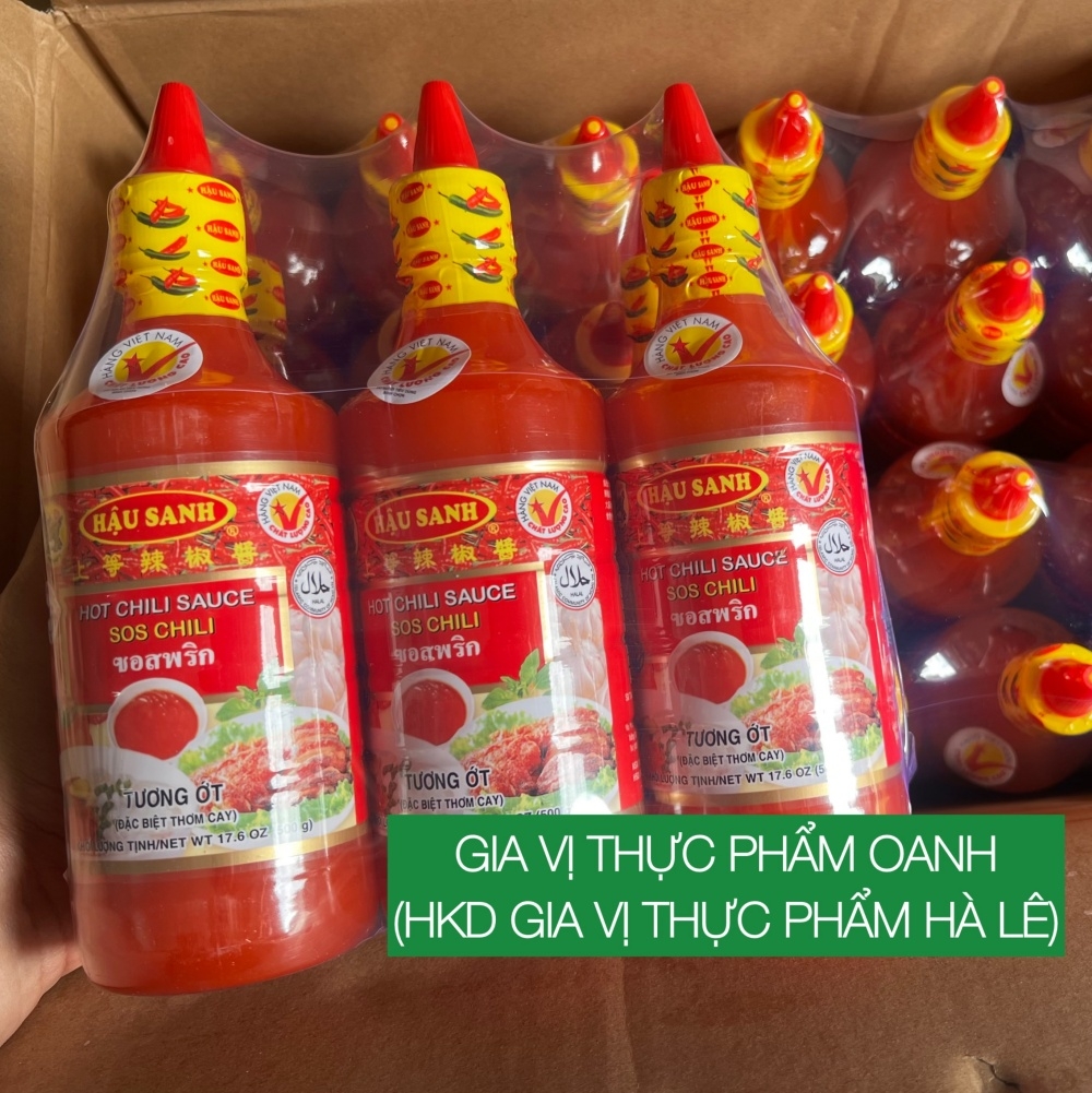 (Thùng 24) Tương ớt phở Hậu Sanh (500gr)