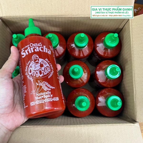 (Thùng 12) Tương ớt Sriracha Ông Chà Và