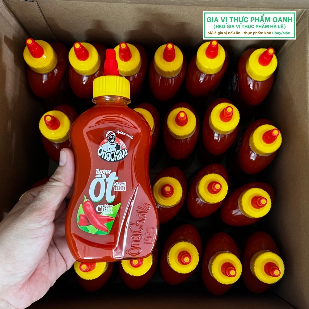 (Thùng 24) Tương ớt dẹp 280gr Ông Chà Và