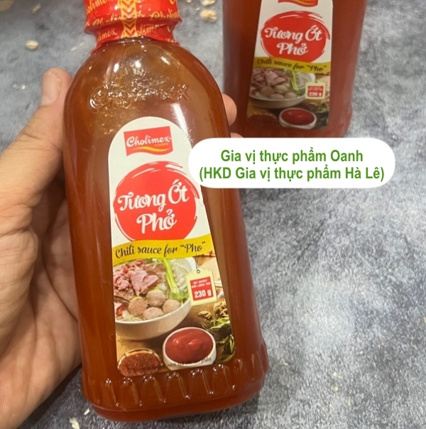 (Thùng 36) Tương ớt phở pet 230g-Cholimex