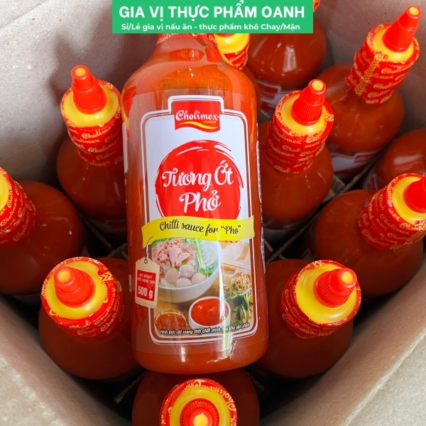 (Thùng 12) Tương ớt phở 500gr-Cholimex