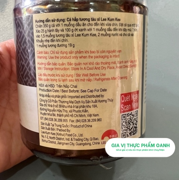 Tương tàu xì Lee Kum Kee (226gr)