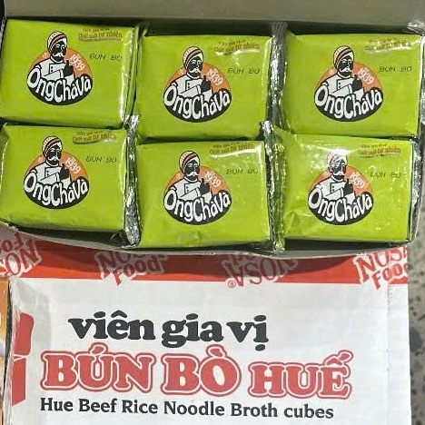 (Thùng 144) Viên gia vị bún bò huế 75gr-Ông Chà Và