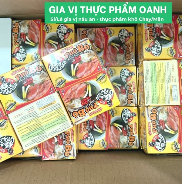 (Lốc 12) Viên gia vị phở bò 75gr-Ông Chà Và
