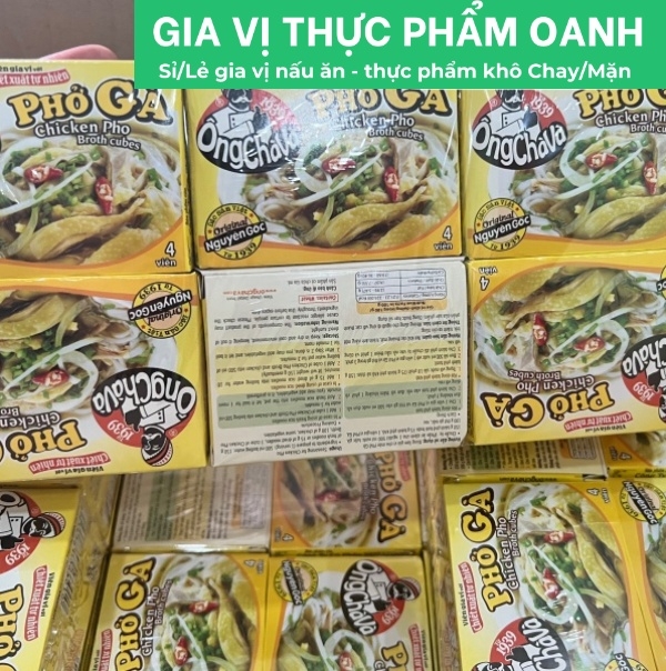 (Lốc 12) Viên gia vị phở gà 75gr-Ông Chà Và