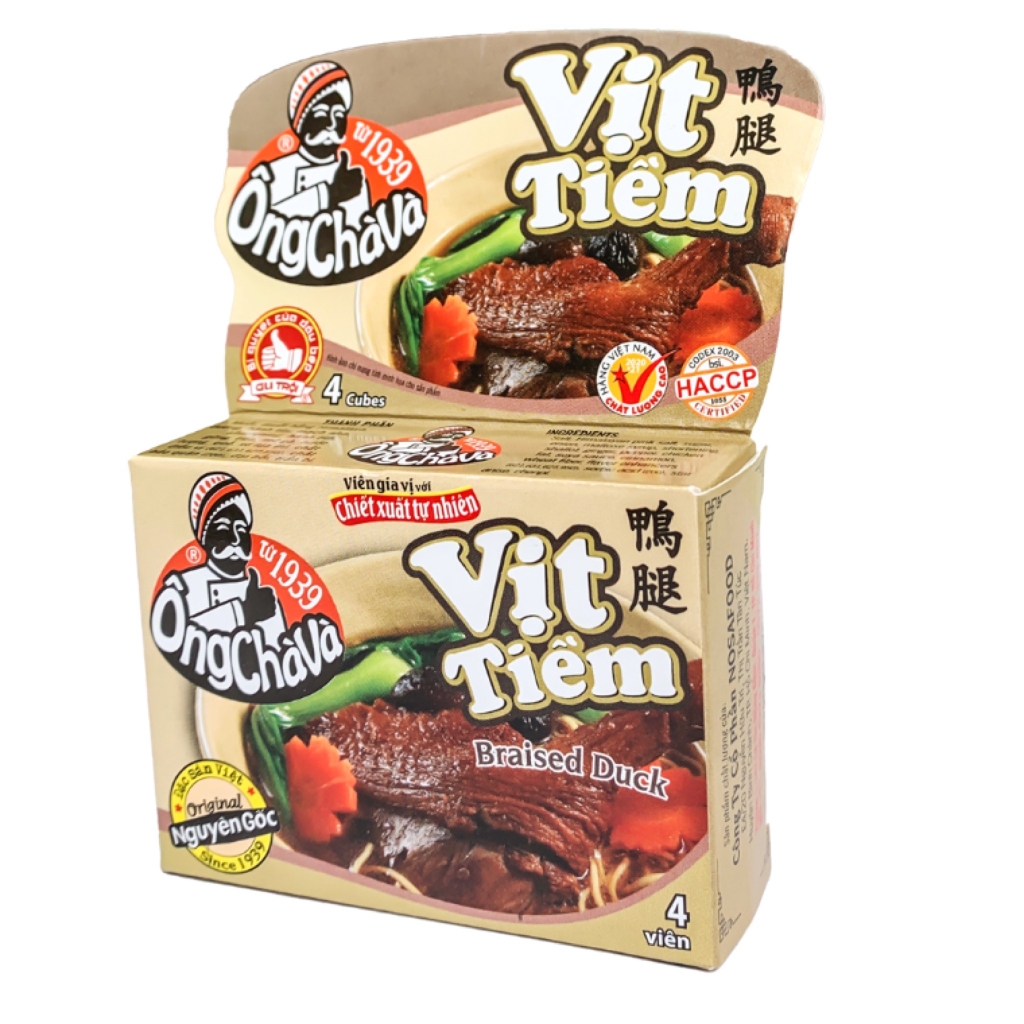 (Thùng 144) Viên gia vị vịt tiềm 75gr-Ông Chà Và