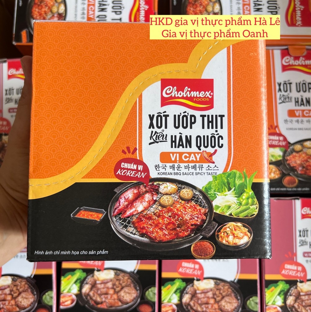 Xốt ướp thịt Hàn Quốc vị cay 90gr-Cholimex