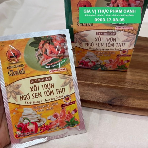 (Hộp 20) Xốt ướp Xá Xíu gói 70g-Cholimex