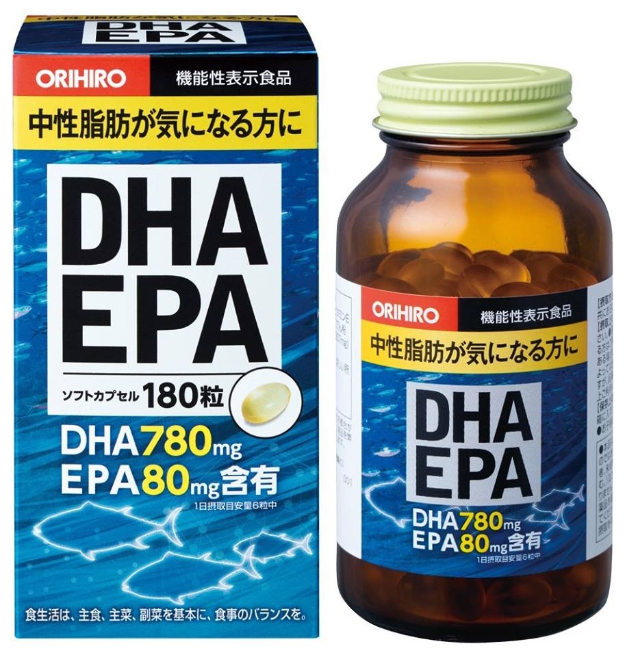オリヒロ DHA EPA 180粒