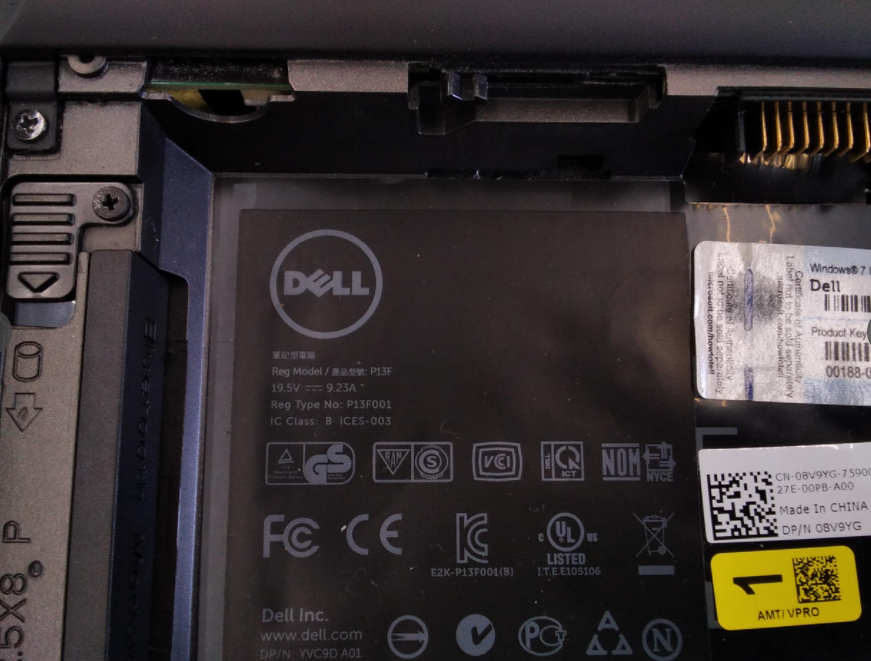 Dell PRECISION M4600 (2011)- mã 36479596501