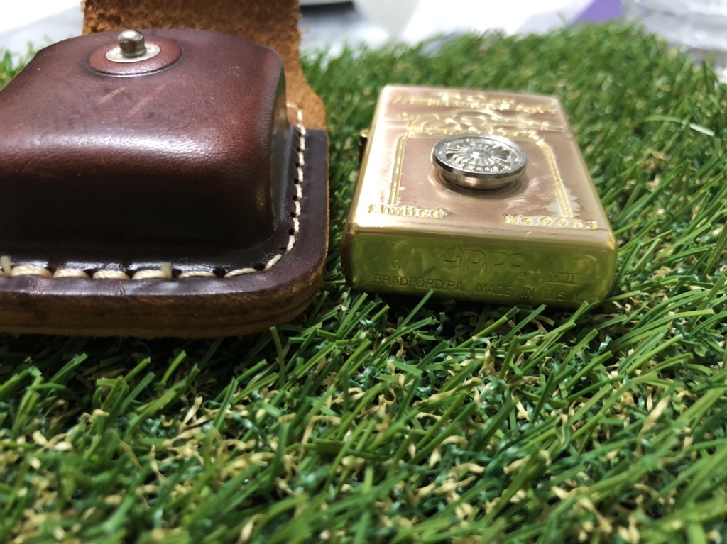 Zippo XII bản giới hạn+ Bao da nguyên bản