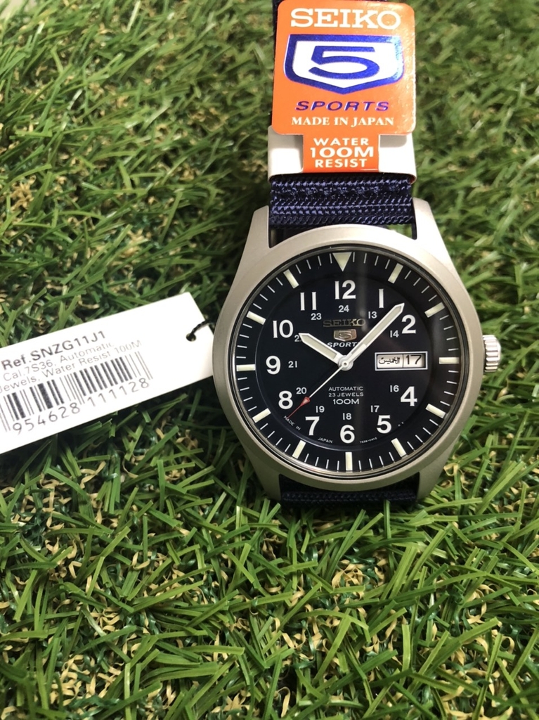 Seiko5 SPORTS (Ref.SNZG11J1)- Quân Đội