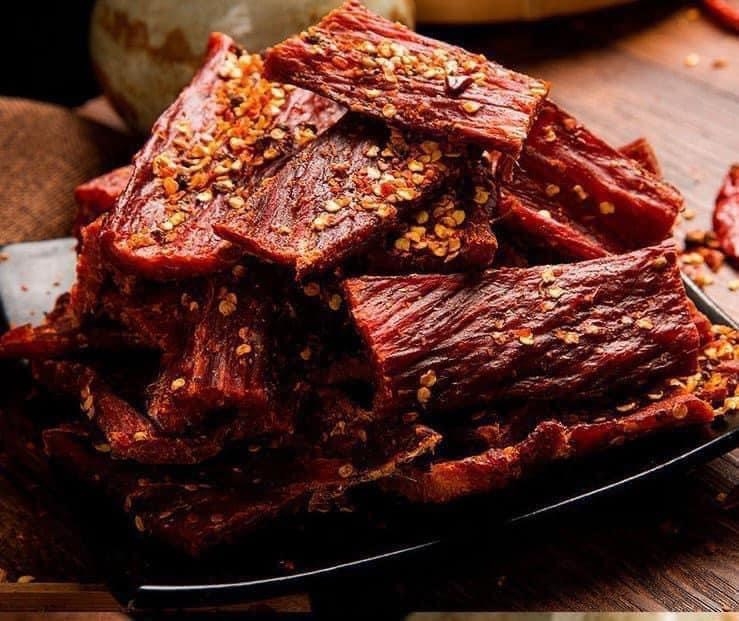 Bò khô Tây Tạng gói 500g Bếp Bụng Bự