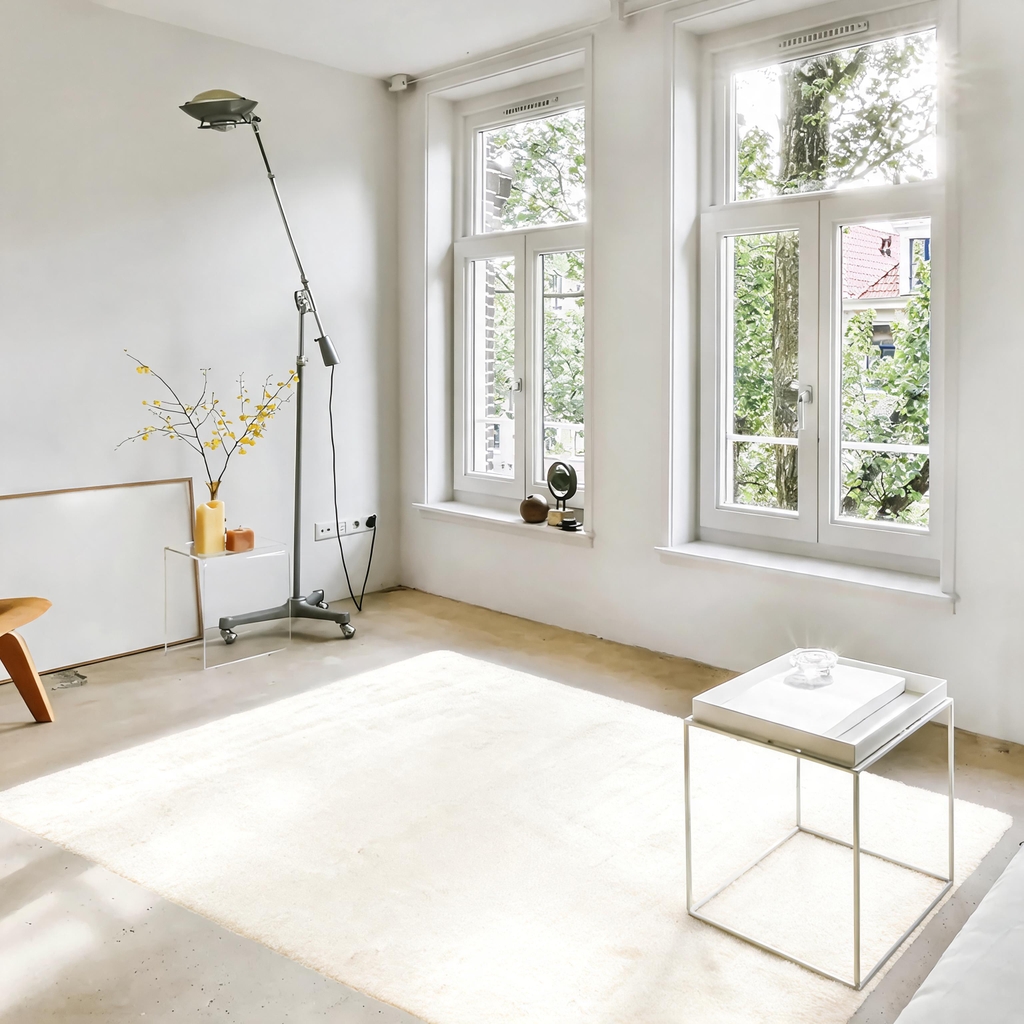 Thảm UA Furry Light cream size 2000x2800