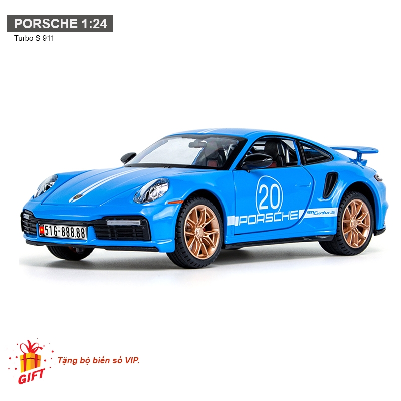 Mô hình xe ô tô Porsche 911 Turbo S 124  Kho Đồ Chơi