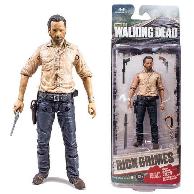 Mô hình có khớp nhân vật Rick Grimes  The Walking Dead 13cm  Shopee  Việt Nam