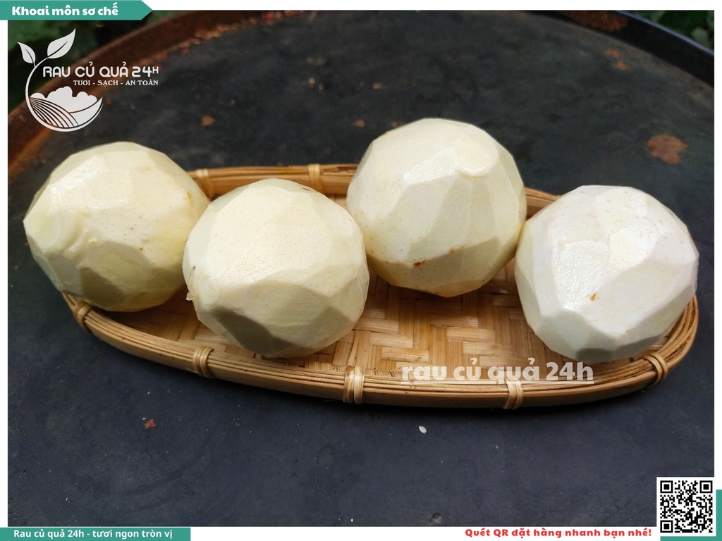 Khoai môn sơ chế khoảng 350 - 550g
