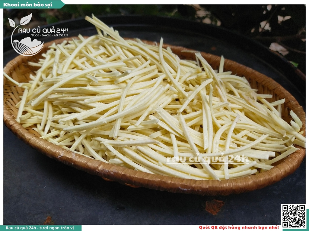 Khoai môn bào sợi khoảng 350 - 550g