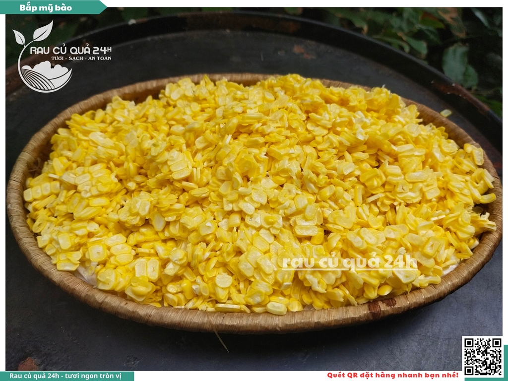 Bắp Mỹ bào khoảng 150 - 250g