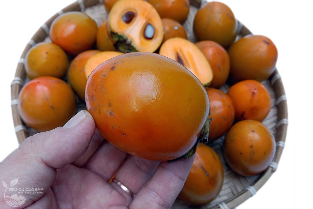 Hồng giòn trứng lửa Đà Lạt