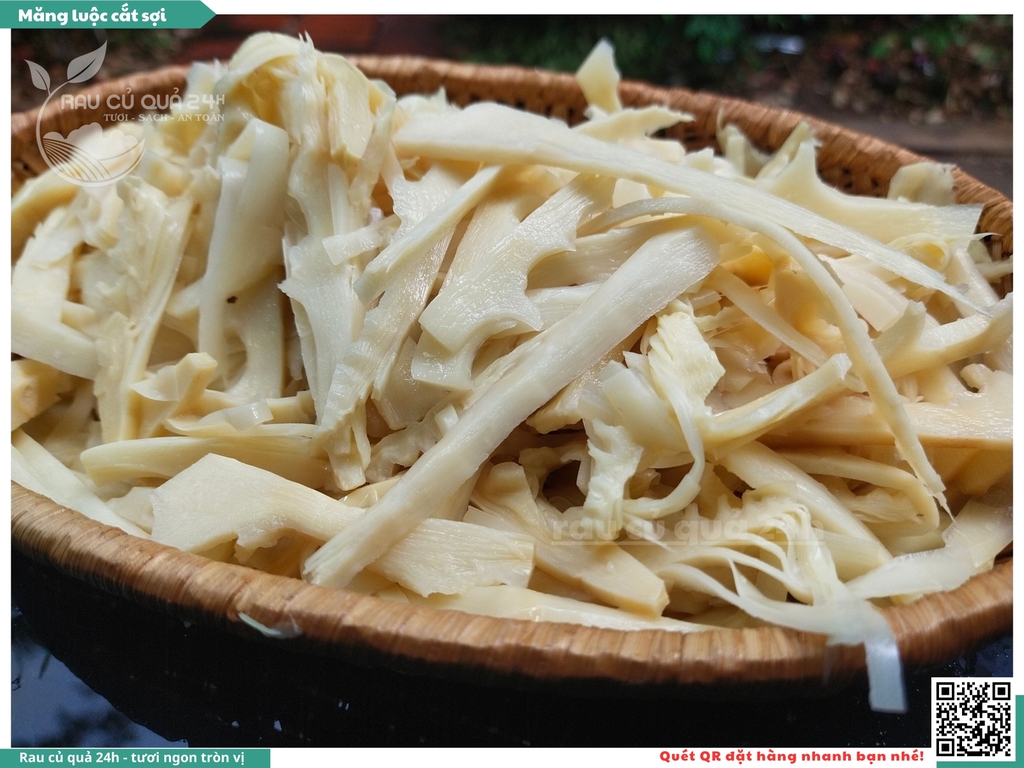 Măng luộc cắt sợi khoảng 400g