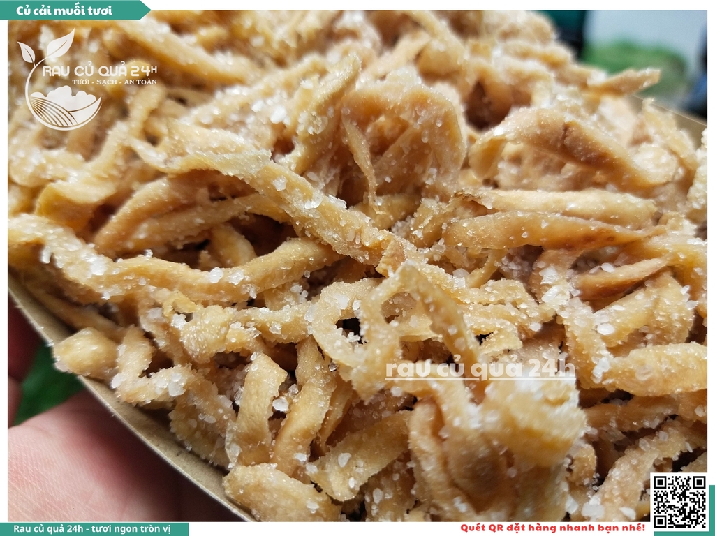 Củ cải cắt sợi muối tươi khoảng 400g