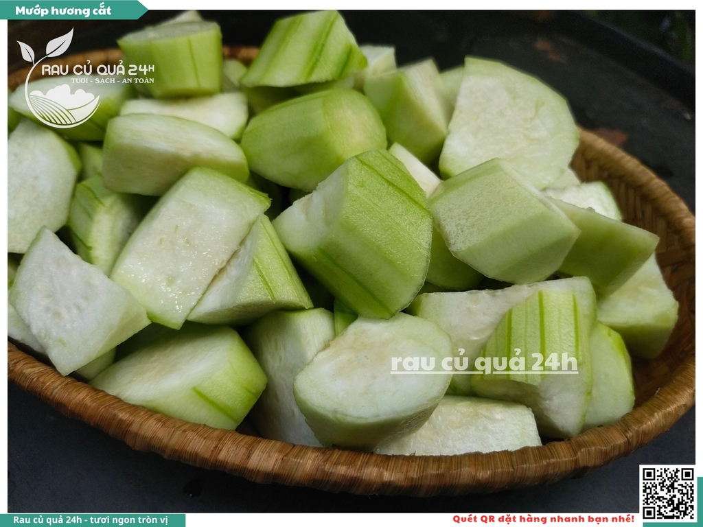 Mướp hương cắt khoảng 400 - 550g