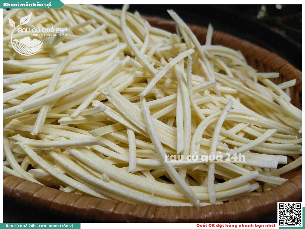 Khoai môn bào sợi khoảng 350 - 550g
