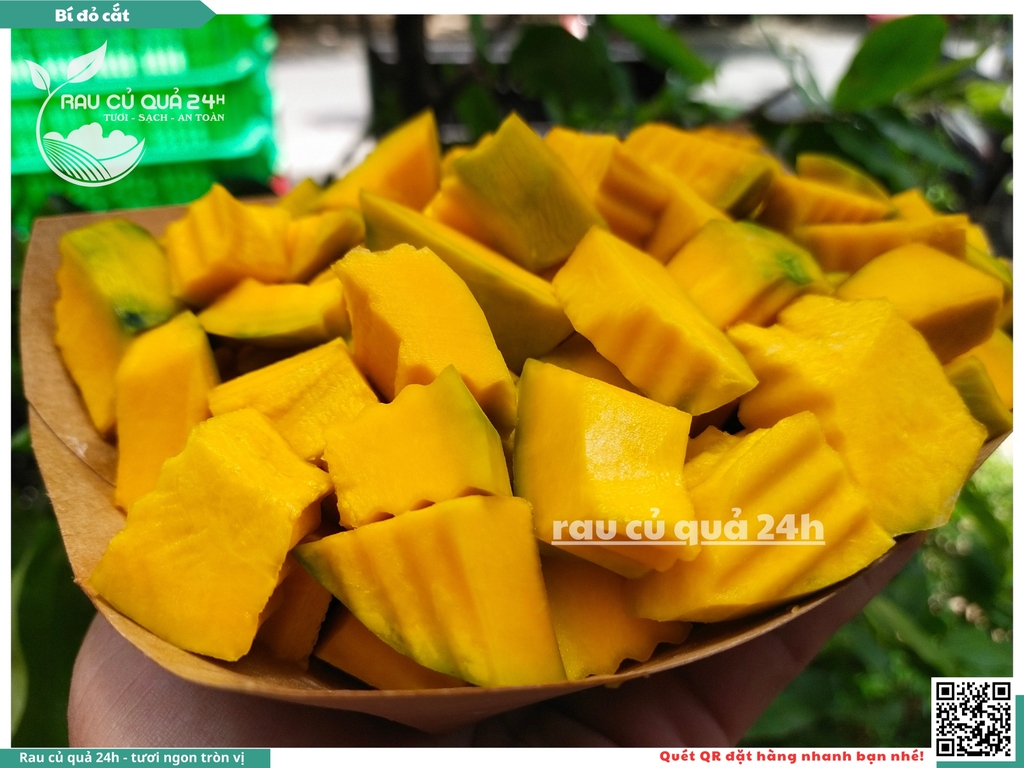 Bí đỏ cắt 400g