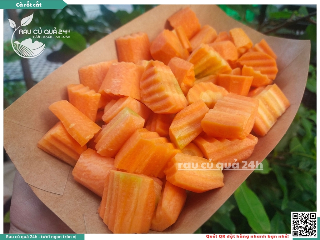 Cà rốt cắt khoảng 400 - 500g
