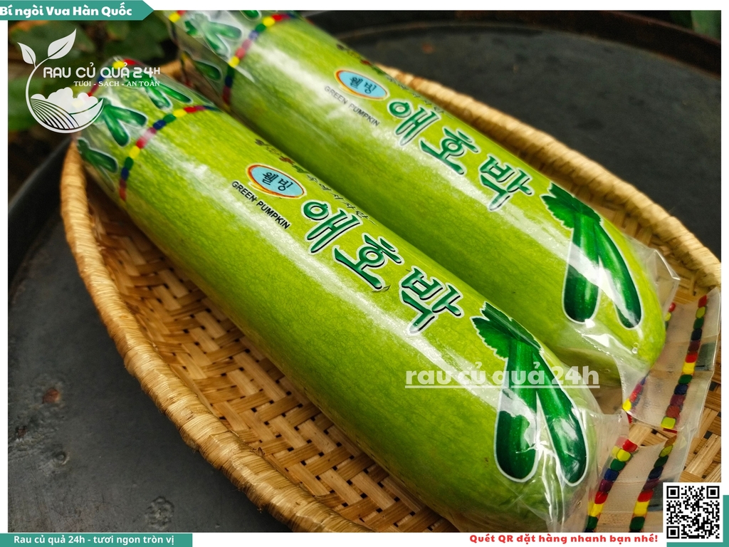 Quả Bí Ngòi Hàn Quốc, bí ngòi Vua - 1 quả