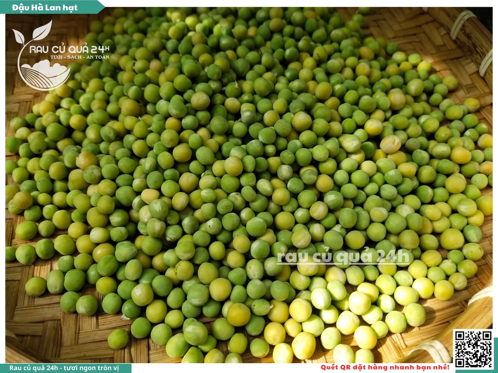 Đậu Hà Lan hạt, đậu bo - 100g
