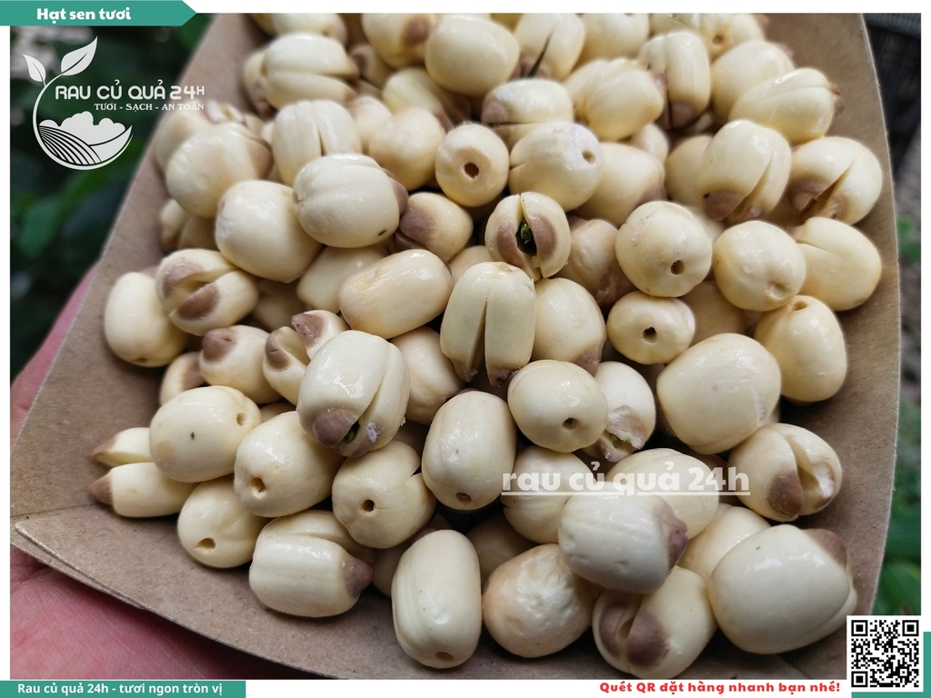 Hạt sen tươi - 100g