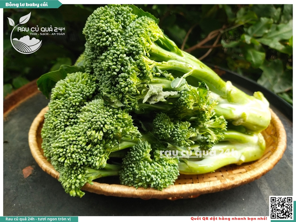 Bông lơ xanh baby cái 500g