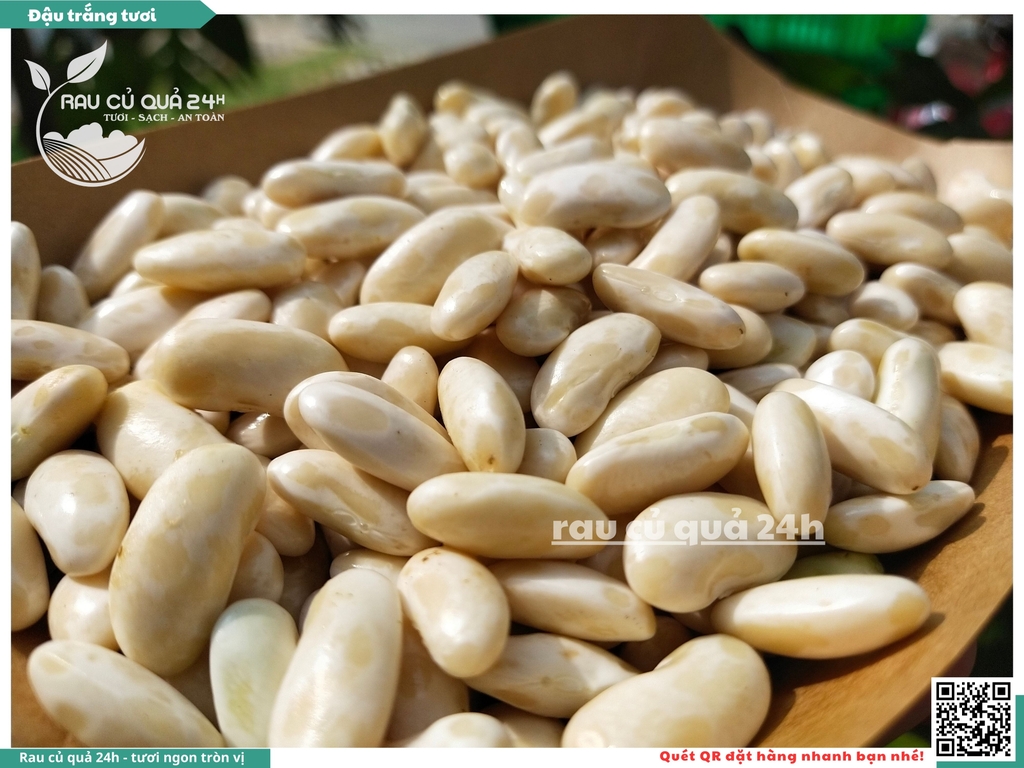 Đậu trắng tươi - 170g