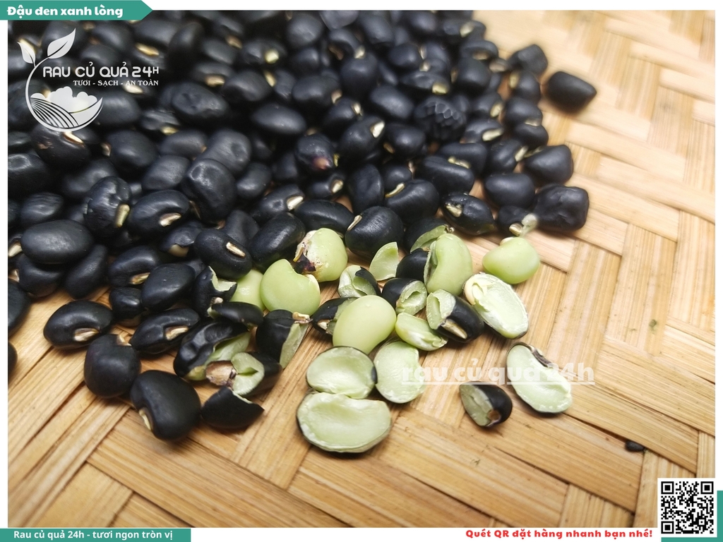 Đậu đen xanh lòng khô - 170g