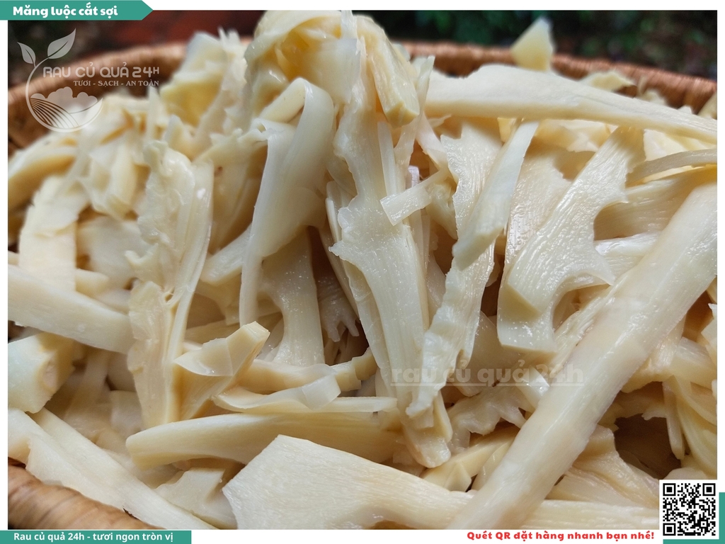 Măng luộc cắt sợi khoảng 400g