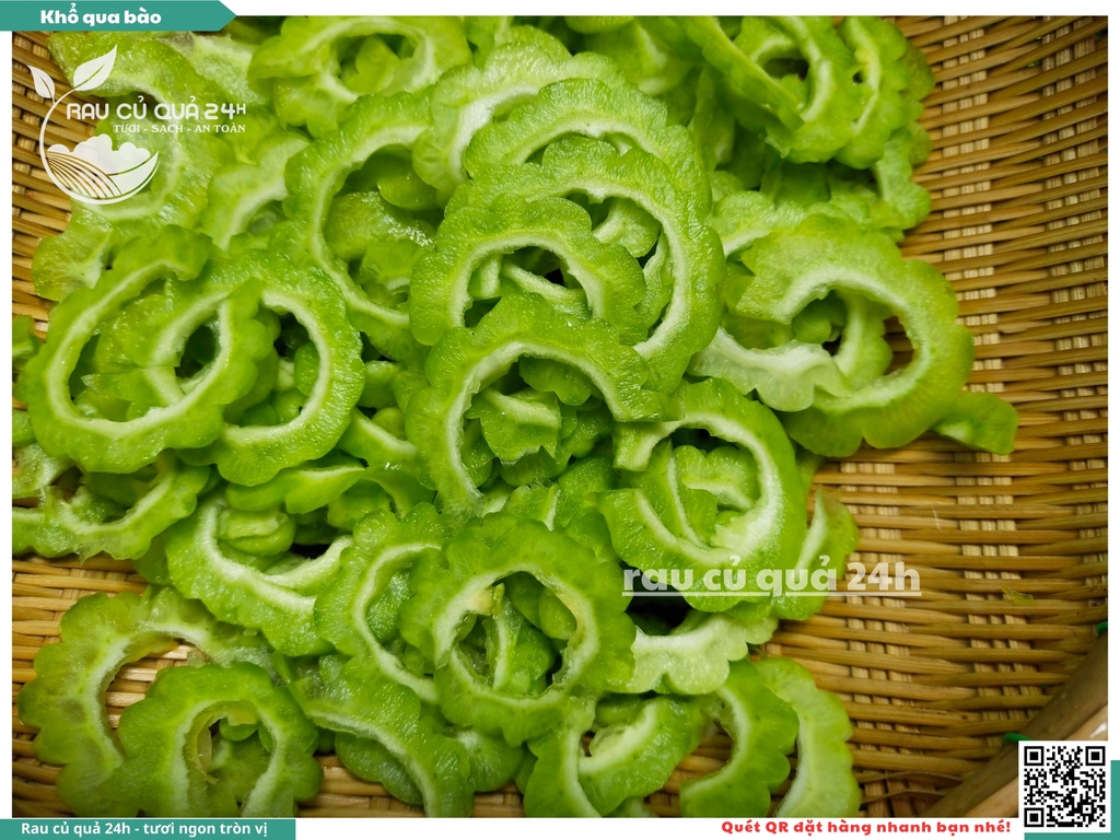 Khổ qua bào khoảng 300 - 500g