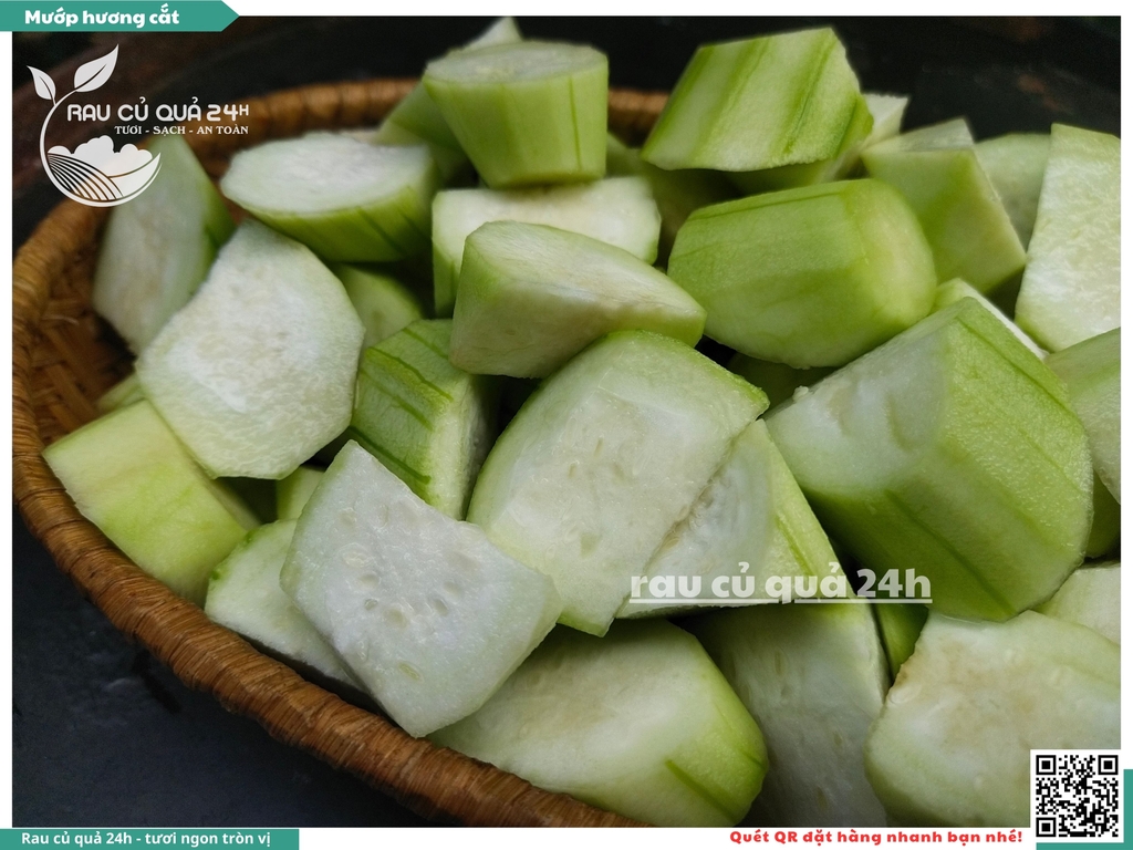 Mướp hương cắt khoảng 400 - 550g