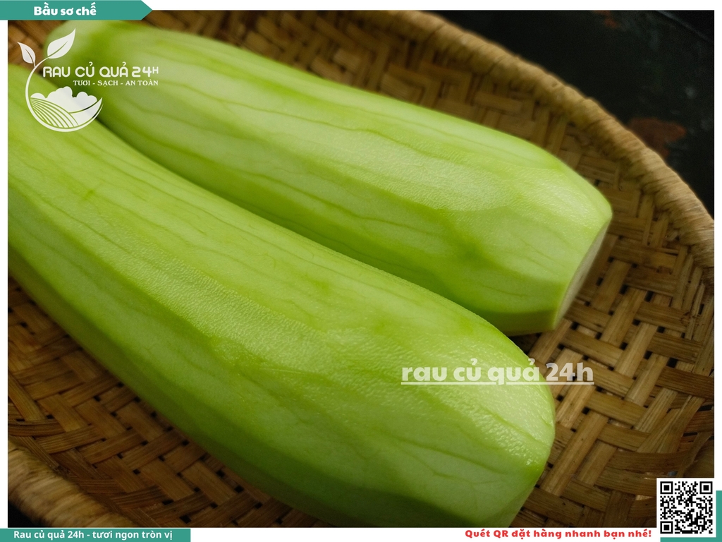 Quả bầu sơ chế khoảng 400 - 600g