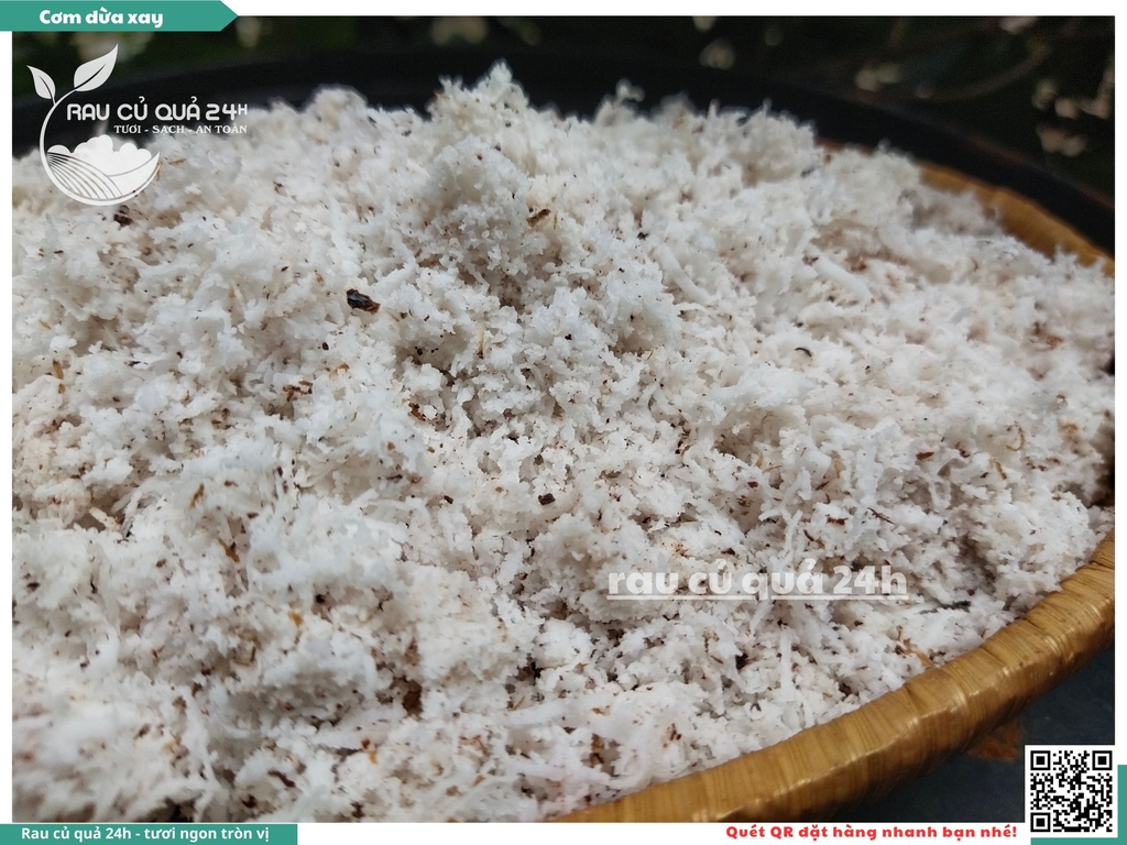 Cơm dừa xay