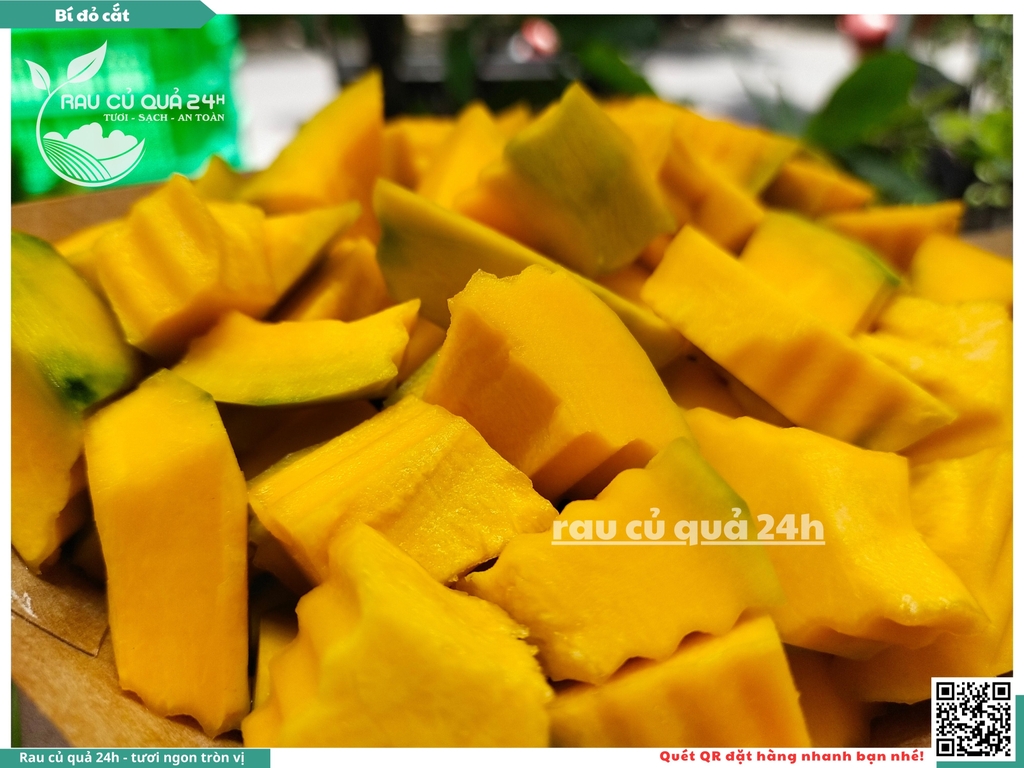 Bí đỏ cắt 400g