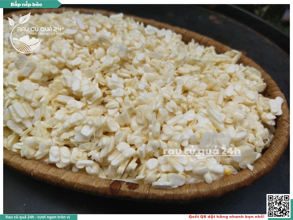 Bắp nếp bào khoảng 150 - 250g