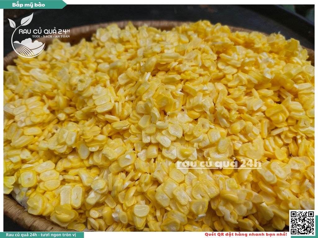 Bắp Mỹ bào khoảng 150 - 250g