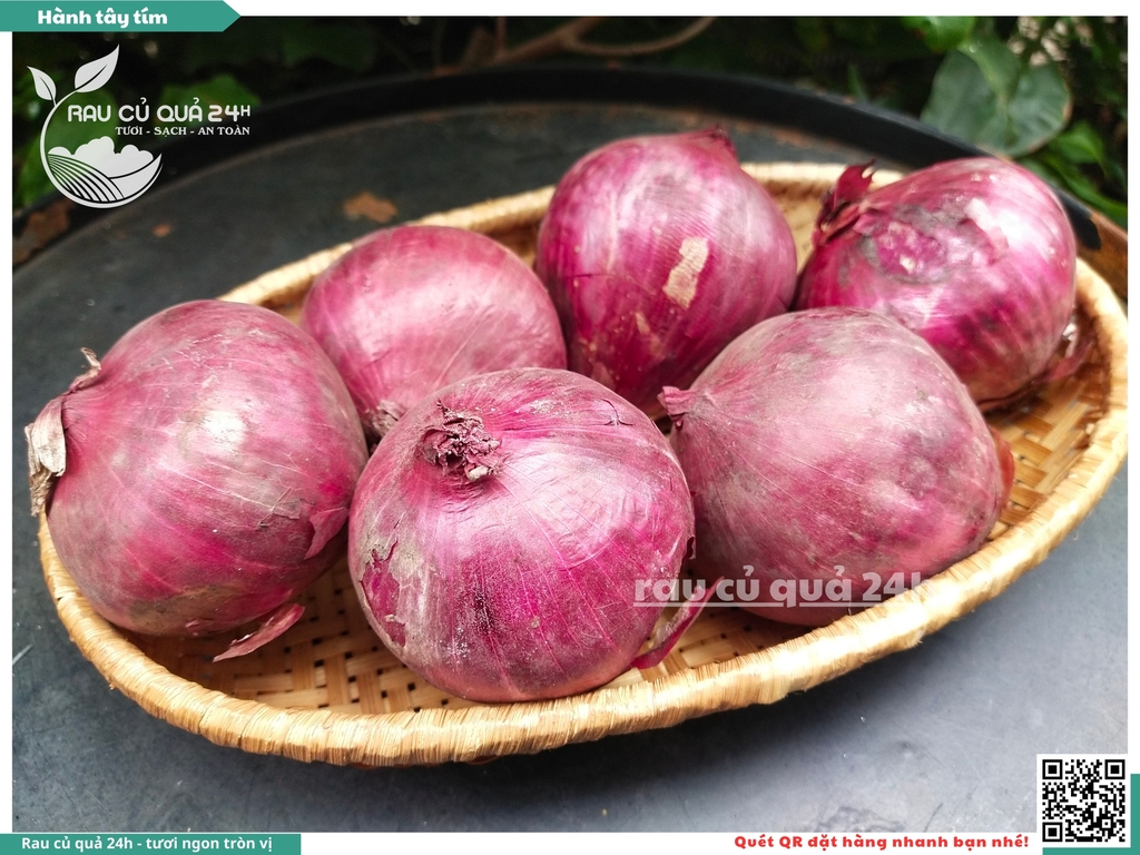 Củ Hành Tây tím 400g