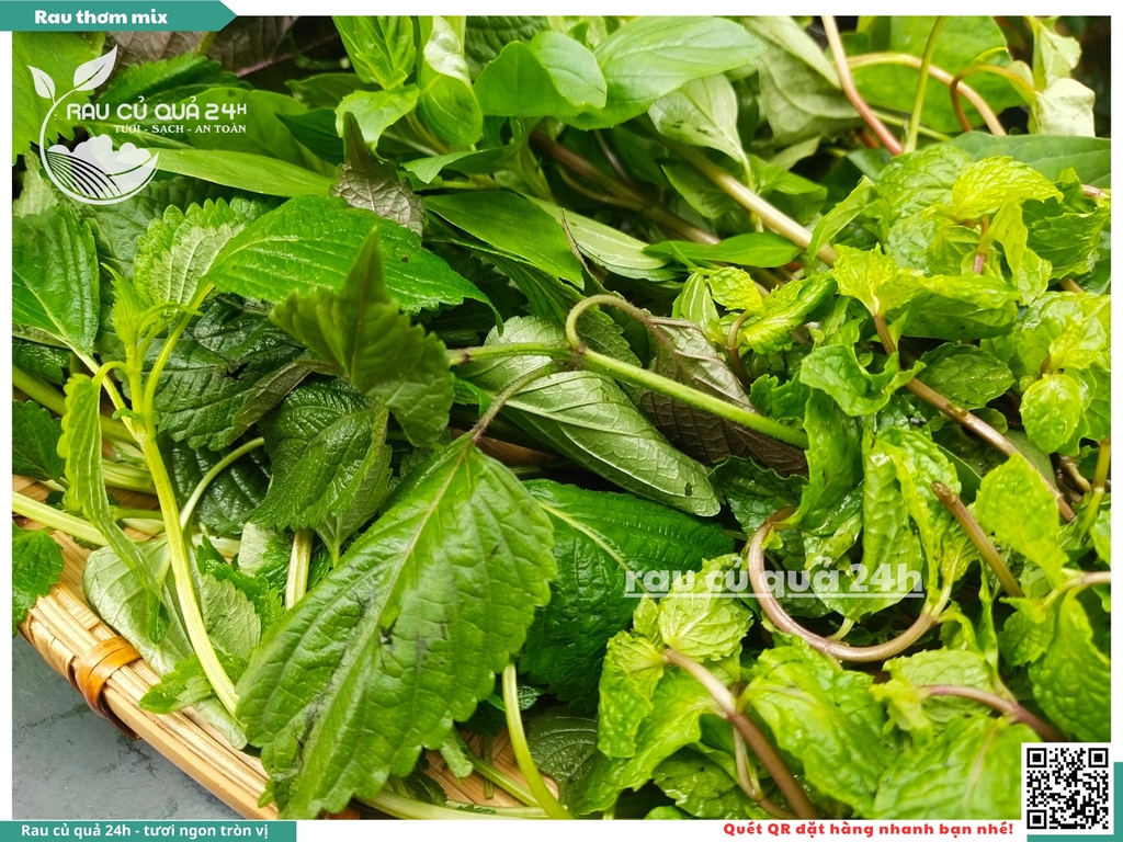 Rau thơm mix các loại
