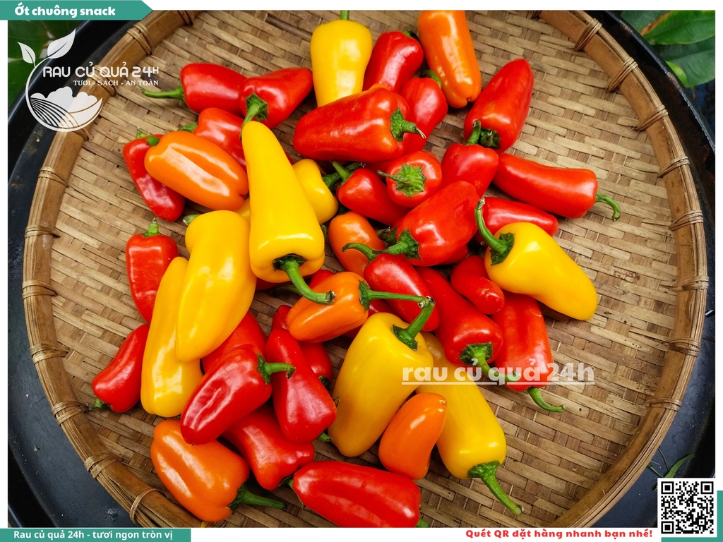 Ớt ngọt snack 200g